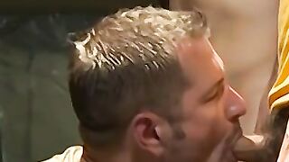 UNLEASHING THE FURY Mature Homos in Uniform Bring the HEAT in Exclusive Anal Trio!