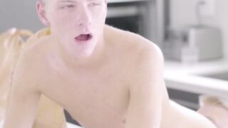 UNLEASH THE BEAST Twinks Lucrative Ass is Ravaged by Insatiable Ginger Stud!