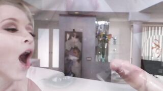 ATHENA RAYNES THROATSHATTERING ORGASM Brutal Cock Sucking and CumCoins Galore!