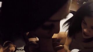 EPIC SHEMALE ACTION TWO ASIAN FEMBOYS AND A WHITE DUDE TAKE TURNING GETTING BLOWJOBS AND ANAL REAMED