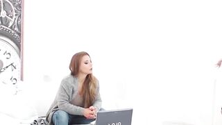 TEEN TAKEN BY REDHEAD SISTER LOVERS IN TOUGH DOMINATION