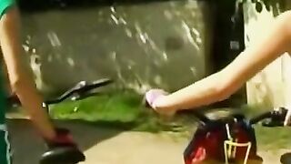 Swept Away A lesbo cyclists sexsual adventure