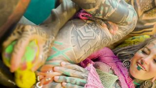 TATTOOED TORNADO Unleashing the Unbridled Passion of Nahluu