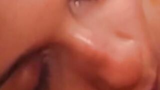Yummy teen Nikki and Ed have wild fuck session in bed