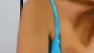 Sultry Summer Nights Im 25 and Froze My Balls Using the CRAZIEST Vibrators on Hotel Room Powder Blue Sheets!!!