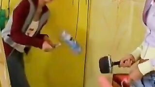 CurvyCuties Workplace WILDNESS A 19YearOld Princess Squeezes the Squirt from EVERY CREAM PIECE