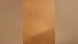 Dirty Coed Lena Teases Her Bushy Vulva with Her Magnificent Hands
