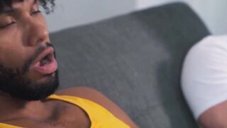 Tonys Dark Secret Filling Trevors Tight Ass with Inches of Black Power