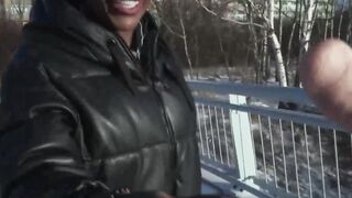 EBONY BLASS BLOWOUT Witness Josy Blacks MASSIVE ASS Wiggle as I BURST HER BEAUTIFUL PUSSY