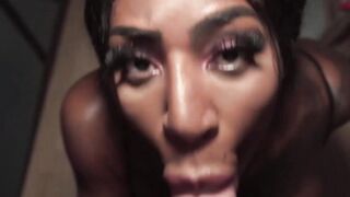 EBONY BLASS BLOWOUT Witness Josy Blacks MASSIVE ASS Wiggle as I BURST HER BEAUTIFUL PUSSY