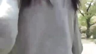 BARE IT ALL Japanese Cutie Streams Scorching Urine Down Pave Outside  You Wont Believe What Happens Next!