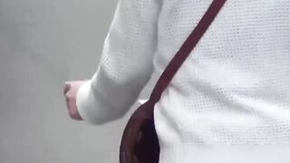 BARE IT ALL Japanese Cutie Streams Scorching Urine Down Pave Outside  You Wont Believe What Happens Next!