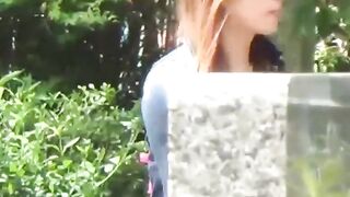 BARE IT ALL Japanese Cutie Streams Scorching Urine Down Pave Outside  You Wont Believe What Happens Next!