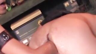INSANE gay anal nightmare Friends massive, gloved fist EXPANDS your gagging, wailing asshole