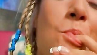 josje UNLEASHES THE FURY  Insatiable Teen Slut Rides SheHorse to Xtreme Orgasmic Bliss