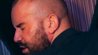 MENAGE À DEUX Bruno Max and Jonathan Miranda Go INVALID in a Night of Wild Orgies at the Club!