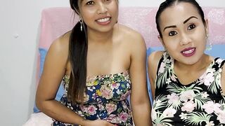 INSATIABLEthon Thai lesbian MILFs Go WILD with StrapOn Orgy!