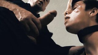 "Twinks Ass-Fucking In The Shower - Stepfather And Son Porn Parody"