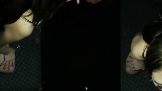 I UNLEASHED A FURY OF CUM into Petite Breezy Briss Pusy while she SUCKED ME DRY