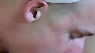 Scott Cruise's Precum Leaks Over Cameron Daniels' Face.