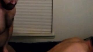"Bear's Raw Rimjob & Load Blast - Fucked Hard by Daddy Bear"