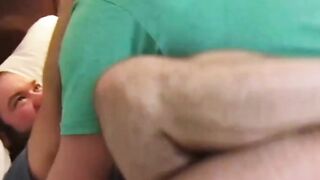 "Bear's Raw Rimjob & Load Blast - Fucked Hard by Daddy Bear"