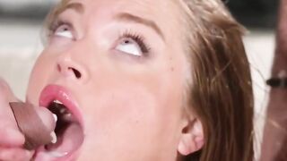 "3way Frenzy #2: Hot MILF Dina Joy Gets Double-Penetrated By Two Hunks"