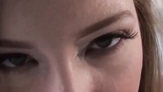 "Deep-Throttle Blowjob Queen - Miley Cyrus Lookalike Bombshell Deep Throat POV"