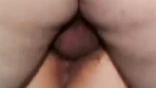 "KINKY TEENAGE GIRL WITH A BIG ASS SQUATS ON HER FUCK BUDDY'S COCK"