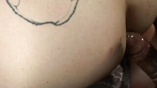 "Big Boobed She-MALE Fucks Man in Hardcore Action"