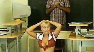 "Classroom Sex Party - Teen Girls Get Fucked By Their Older Male Tutor"