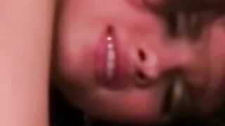 "Hot Babe Gives Quick Blowjob Before Night Out - Sexy Brunette Amateur"