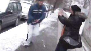 "Seductive Streetwalker - Pov Blowjob & Hardcore Fucking with Big Dick"