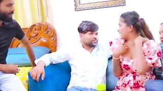 "Sexy Saubhagya Ki Hota Hua Jalwa - Hot Indian Girl Fucked By Step-Brother And Grandpa"