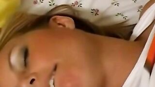 "AnitA's Room - Hot Blonde Babe Gets Nail-Banged By A Huge Dick"