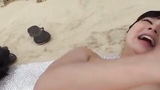 "Hot Japanese Idol MegumiHaruka Fucked Hard In A Steamy Threesome"