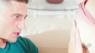 "Teen Slut EmmJayde - Deepthroat Blowjob POV with Facial"