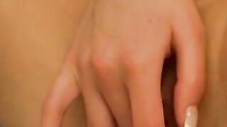 Sensual Blonde Babe's Dildo Play in Bathroom - Older Woman Enjoys Her Private Time Alone