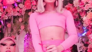 "Bubble Butt Blondie Transgender Sucks & Rides Big Dick in Hardcore Anal Sex"