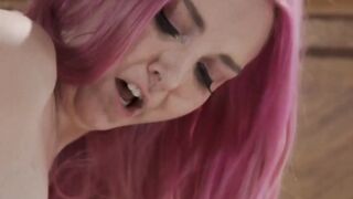 "Tattooed Hottie Gives Wild Ride to Blonde Teen - PornPros"