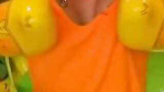 Blondie's Flower Garden Vibrator Orgasm - Sensual Erotic Experience [HD]