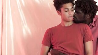 "Barely Legal Black Boy Fucked Raw by Older White Guy"