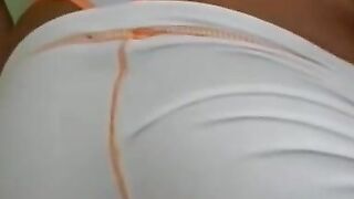 MILF Goddesse Mom Sensual Blowjob & Hand Job Session With Big Dick Husband