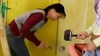 Girl-on-girl lesbian sex with sensational female friends sharing passionate kisses in their art studio while painting each other's bodies before getting intimate on bed making love until orgasmic pleasure