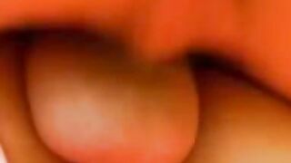 Hot Babe's Lingerie Striptease & Sensual Fuck - Sexy Couple Romantic Lovemaking Session (Blowjob, Doggystyle)