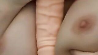Teenage Cutie Goes Wild on Her Pussy in Outdoor Setting - Old Man Fetish Fantasy