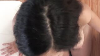 "Big Boobed Step-Daughter Rides Wild Dick in Steamy Shower"