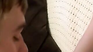 "Smoking Hot Stud Gets His Older Woman On With A Smokin' Blowjob"