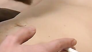 "Smoking Hot Stud Gets His Older Woman On With A Smokin' Blowjob"