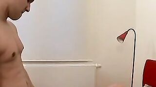 "Twink Foot Worship - Passionate Couple Fingering Each Other's Toes"